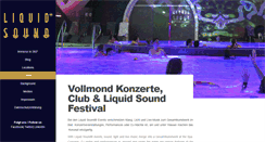 Desktop Screenshot of liquidsound.com