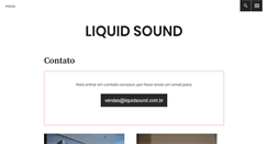 Desktop Screenshot of liquidsound.com.br