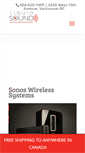 Mobile Screenshot of liquidsound.ca